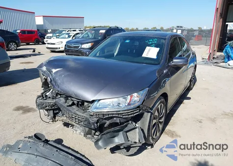2015 Honda Accord Hybrid Touring из США, поврежденный, VIN 1HGCR6F71FA008882